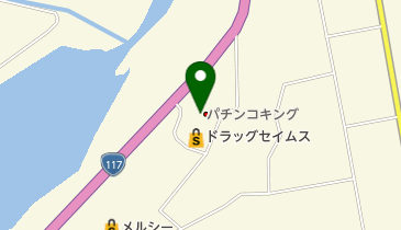 パチンコキング津南店の地図画像