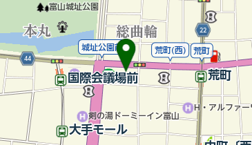 富山県火災共済協同組合の地図画像