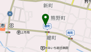 川長商店の地図画像