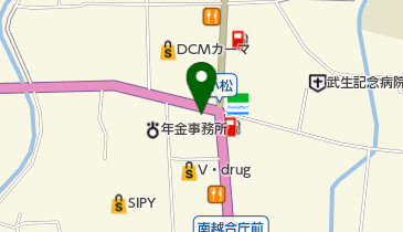 プラージュ美容武生店の地図画像