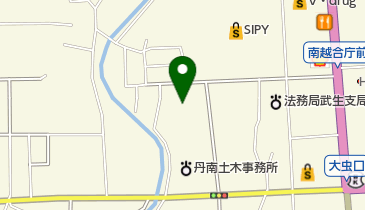 福井県南越合同庁舎 丹南県税相談室の地図画像