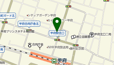 花友フラワーギフトの地図画像