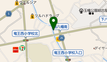 整体療術院龍柔院の地図画像