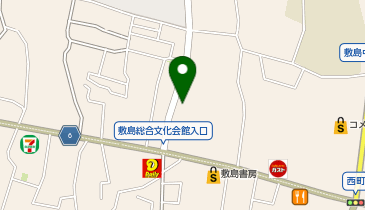 花まる整骨院の地図画像
