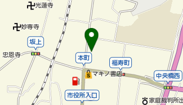 みゆき野整骨院の地図画像