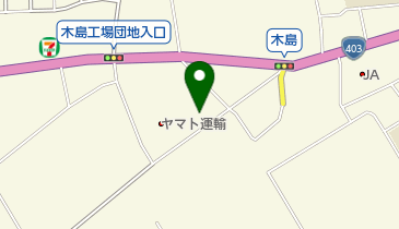 散髪屋関の地図画像