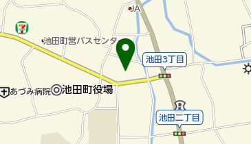 池田町商工会の地図画像