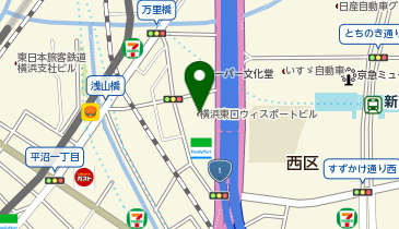 株式会社カモシカスポーツ山の店・横浜店の地図画像