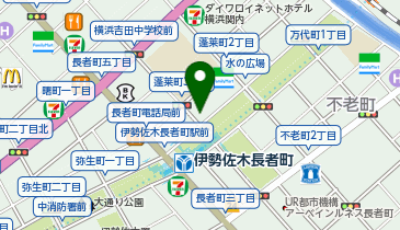 WASH&FOLD横浜大通り公園店の地図画像