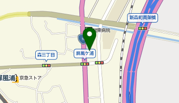 ブルーキューブの地図画像