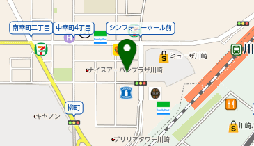 エルカイロプラクティック川崎の地図画像