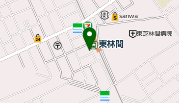 にしかわ整骨院の地図画像