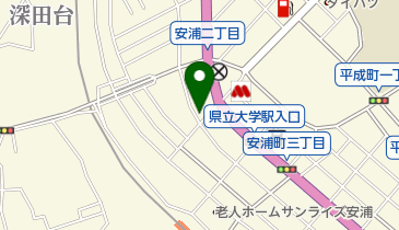 美容室どんぐりの地図画像