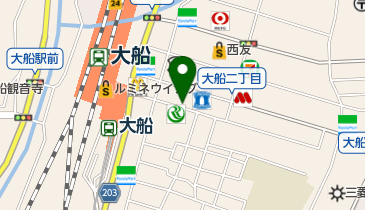 アリス薬局の地図画像