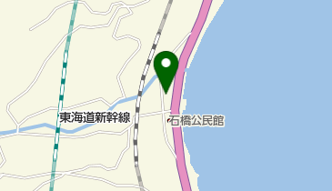 石橋ダイビングセンターの地図画像