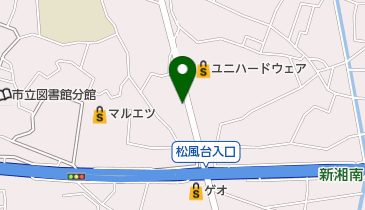 指庵の地図画像