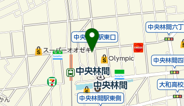 有限会社ふじや商店中央林間店の地図画像