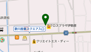 プリンズ伊勢原店の地図画像