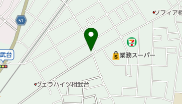 haircutLoopの地図画像