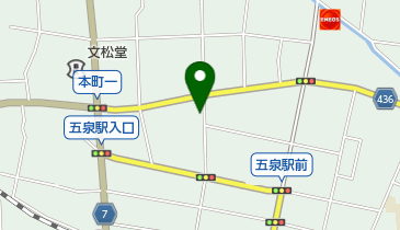 ヘアーサロンふじさきの地図画像