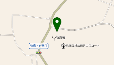 弥彦村 弥彦体育館の地図画像