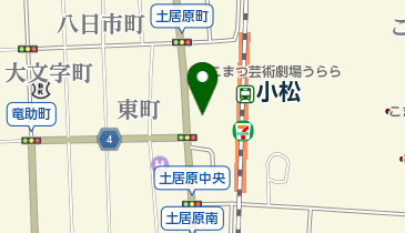 株式会社大和香林坊店小松ギフトショップの地図画像