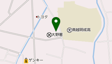 福井県奥越合同庁舎 奥越県税相談室・パスポートの地図画像