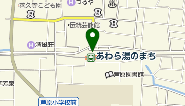 あわら市観光協会(一般社団法人)の地図画像