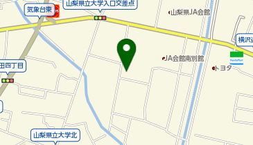 ホリデイスポーツクラブ甲府店の地図画像