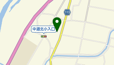 甲府市 中道北児童館の地図画像