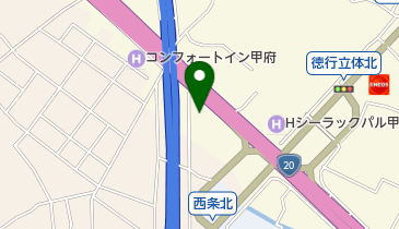 クライスラー・ジープ・ダッジ山梨の地図画像