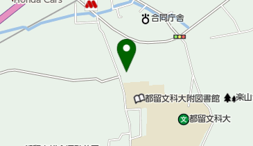 山梨県出先機関 都留児童相談所の地図画像