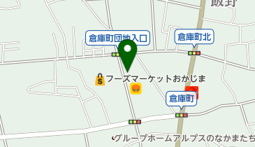 ヘアーズピーチの地図画像