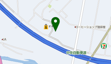 株式会社オギノ上野原店の地図画像