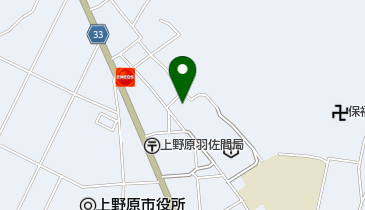 上野原市役所 長寿健康課の地図画像