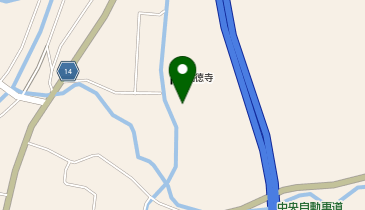 常楽庵の地図画像