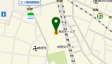 プラスワン・ホームズ新川崎店の地図画像