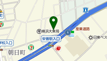 冨永重機株式会社鶴見支店の地図画像
