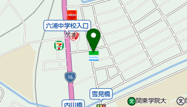 楽笑塾の地図画像