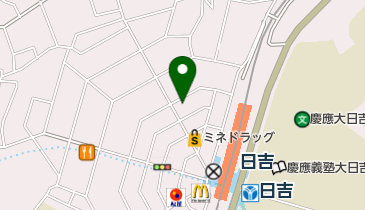 浜銀TT証券株式会社日吉支店の地図画像