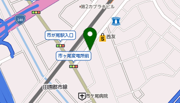 ホームトレードセンター株式会社市が尾営業所の地図画像