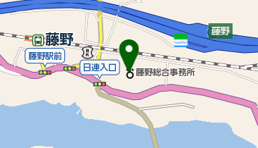 相模原市役所 健康福祉局 福祉部 藤野保健福祉課 地域福祉・保健班の地図画像