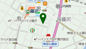もつ鍋さかさ藤沢店の地図画像