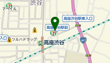 有限会社ふじや商店 高座渋谷店の地図画像