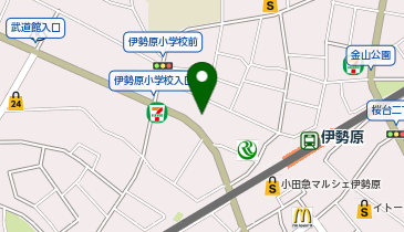 ハッシュパピースペシャリティーストア伊勢原店の地図画像