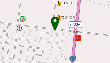 ビーフラワーの地図画像