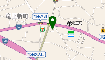 ビナス化粧品の地図画像