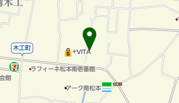 木工町公民館の地図画像