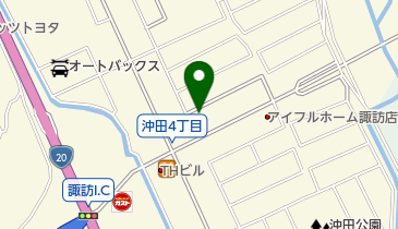 ロードレッカーサービス諏訪インター基地の地図画像