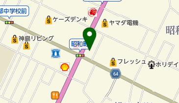 BODYCAREの地図画像